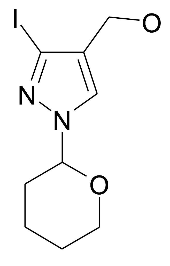 [3-Iodo-1-(tetrahydro-pyran-2-yl)-1H-pyrazol-4-yl]-methanol