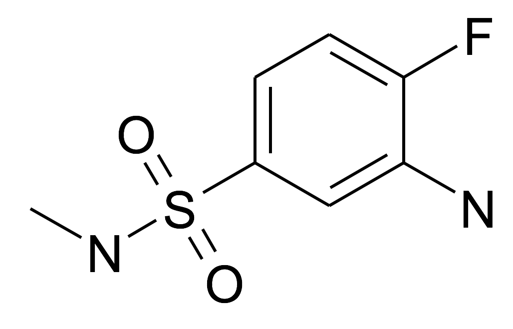3-Amino-4-fluoro-N-methyl-benzenesulfonamide