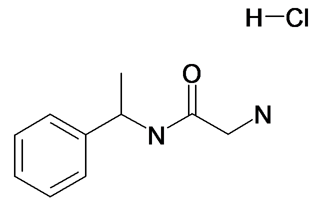 2-Amino-N-(1-phenyl-ethyl)-acetamide; hydrochloride