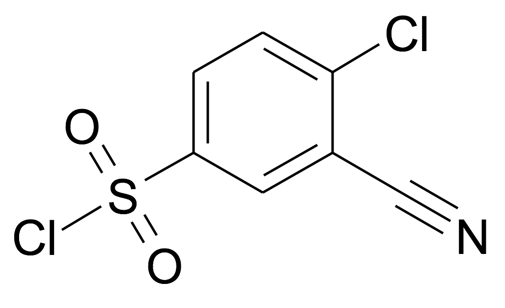 4-Chloro-3-cyano-benzenesulfonyl chloride
