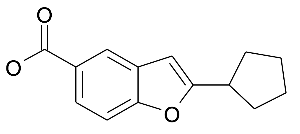 2-Cyclopentyl-benzofuran-5-carboxylic acid