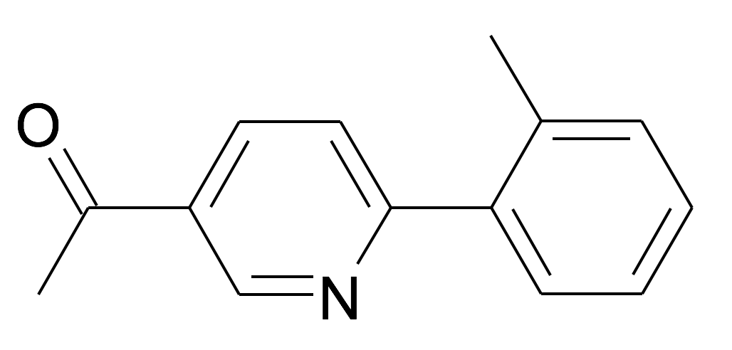 1-(6-o-Tolyl-pyridin-3-yl)-ethanone