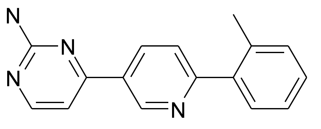 4-(6-o-Tolyl-pyridin-3-yl)-pyrimidin-2-ylamine