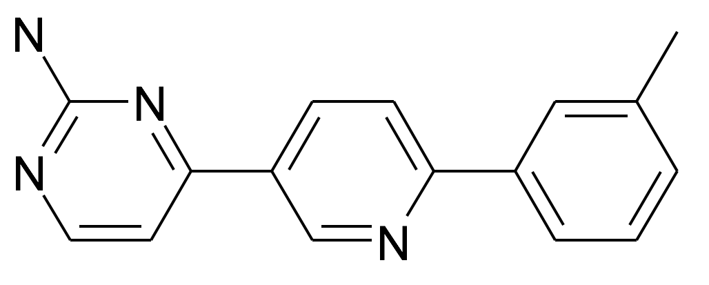 4-(6-m-Tolyl-pyridin-3-yl)-pyrimidin-2-ylamine