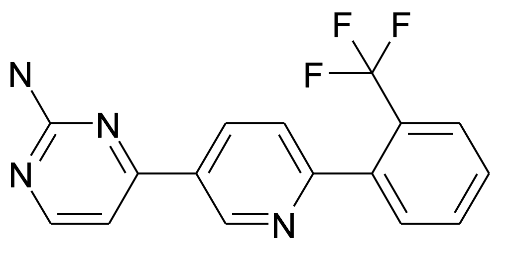 4-[6-(2-Trifluoromethyl-phenyl)-pyridin-3-yl]-pyrimidin-2-ylamine