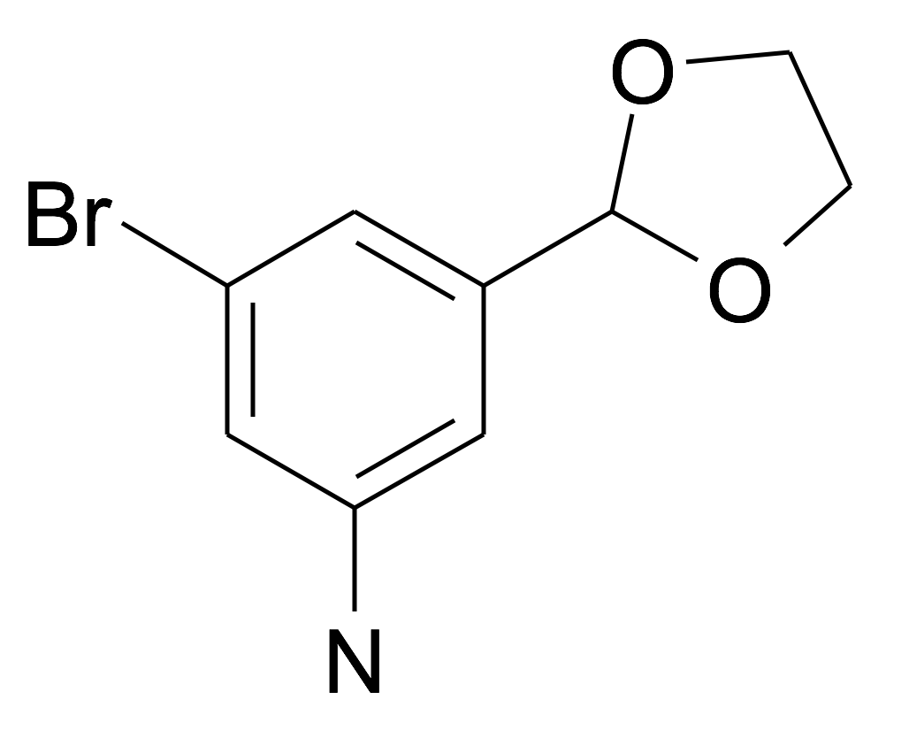 3-Bromo-5-[1,3]dioxolan-2-yl-phenylamine