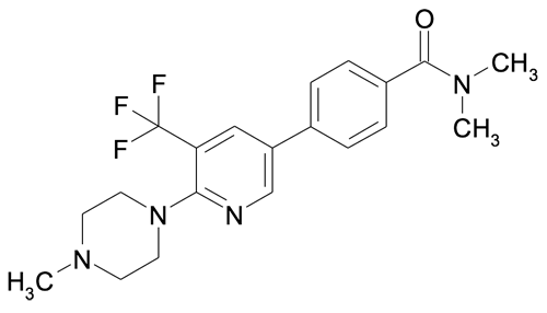 N,N-Dimethyl-4-[6-(4-methyl-piperazin-1-yl)-5-trifluoromethyl-pyridin-3-yl]-benzamide