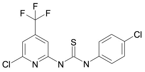 1-(4-Chloro-phenyl)-3-(6-chloro-4-trifluoromethyl-pyridin-2-yl)-thiourea