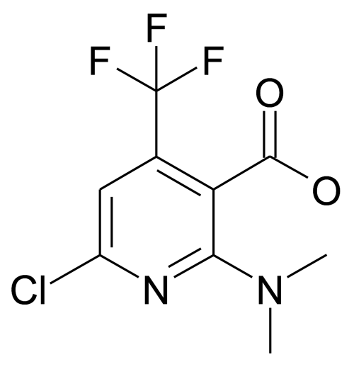 6-Chloro-2-dimethylamino-4-trifluoromethyl-nicotinic acid