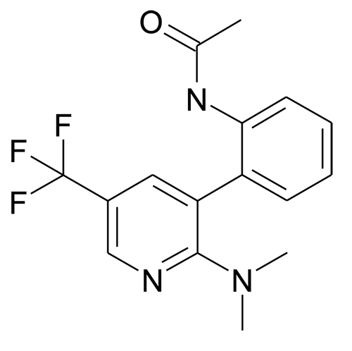 N-[2-(2-Dimethylamino-5-trifluoromethyl-pyridin-3-yl)-phenyl]-acetamide