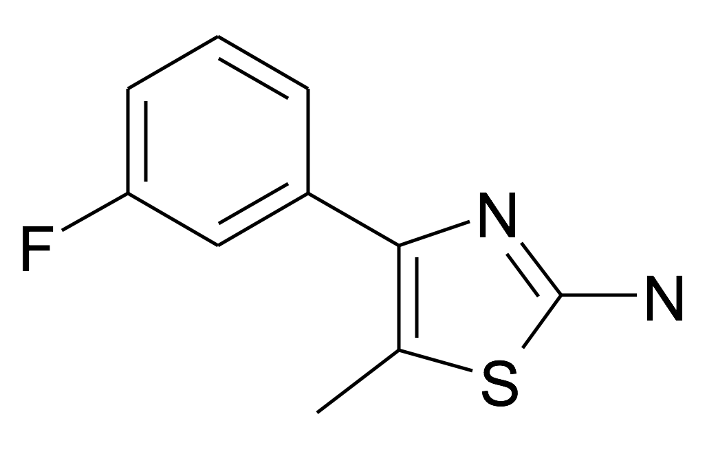4-(3-Fluoro-phenyl)-5-methyl-thiazol-2-ylamine
