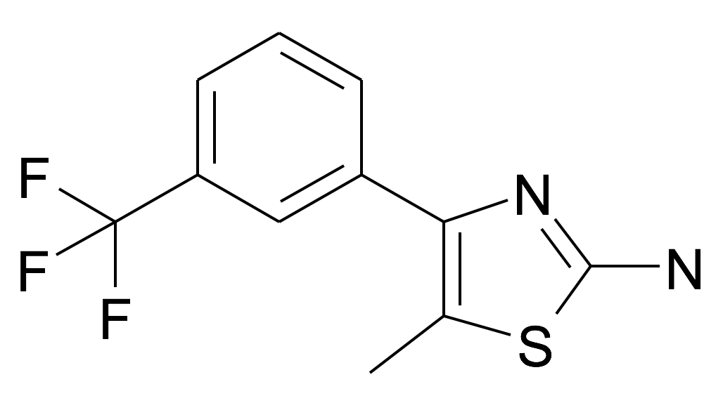 5-Methyl-4-(3-trifluoromethyl-phenyl)-thiazol-2-ylamine