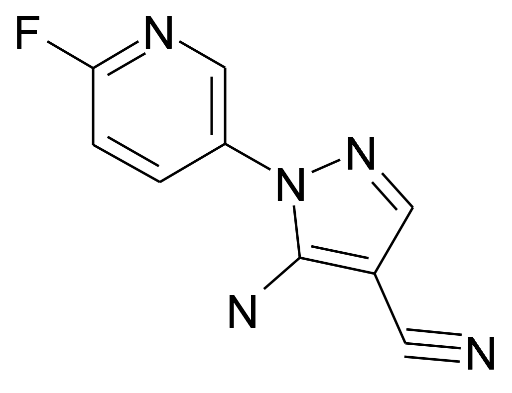 5-Amino-1-(6-fluoro-pyridin-3-yl)-1H-pyrazole-4-carbonitrile