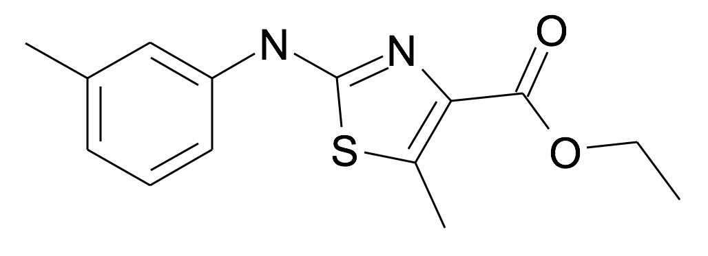 5-Methyl-2-m-tolylamino-thiazole-4-carboxylic acid ethyl ester