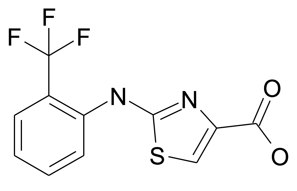 2-(2-Trifluoromethyl-phenylamino)-thiazole-4-carboxylic acid