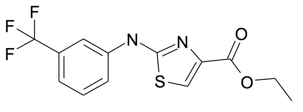 2-(3-Trifluoromethyl-phenylamino)-thiazole-4-carboxylic acid ethyl ester