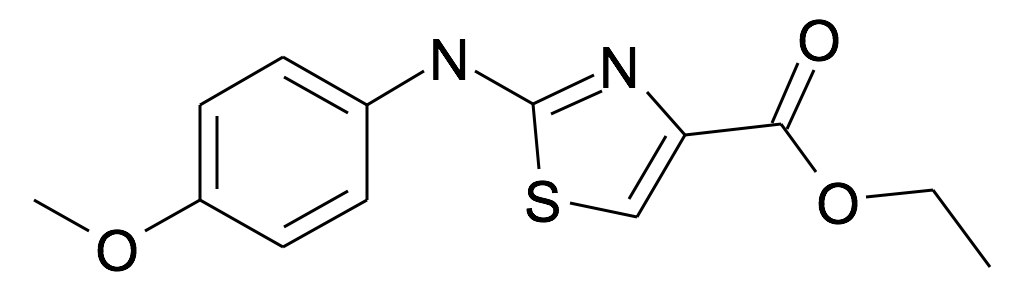 2-(4-Methoxy-phenylamino)-thiazole-4-carboxylic acid ethyl ester