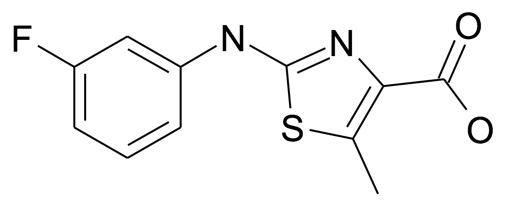 2-(3-Fluoro-phenylamino)-5-methyl-thiazole-4-carboxylic acid
