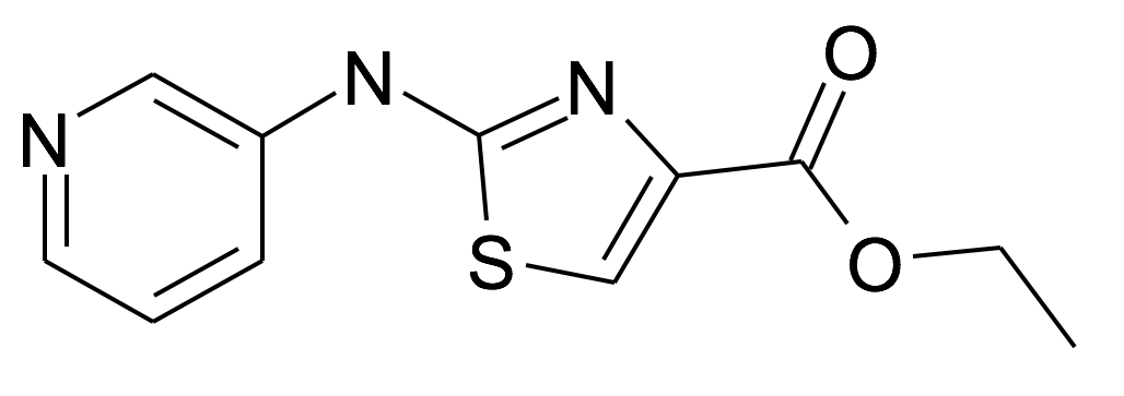 2-(Pyridin-3-ylamino)-thiazole-4-carboxylic acid ethyl ester