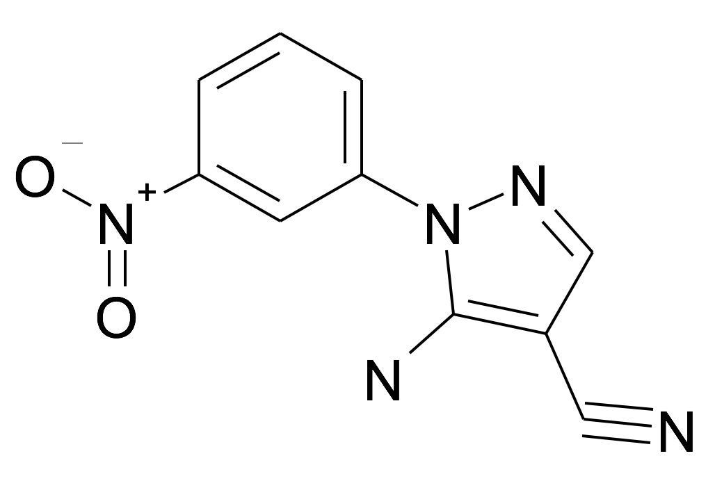 5-Amino-1-(3-nitro-phenyl)-1H-pyrazole-4-carbonitrile
