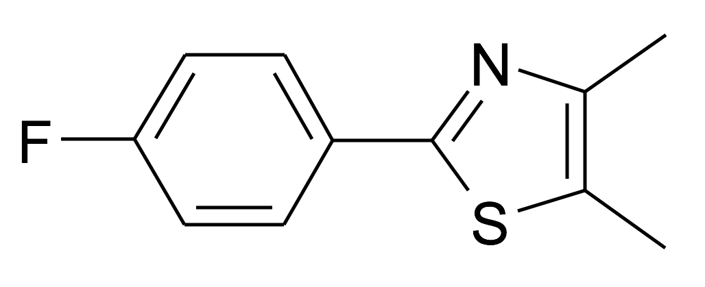 2-(4-Fluoro-phenyl)-4,5-dimethyl-thiazole