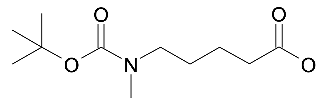 5-(tert-Butoxycarbonyl-methyl-amino)-pentanoic acid