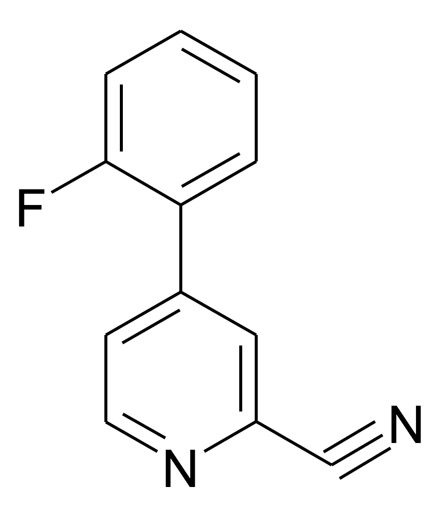 4-(2-Fluoro-phenyl)-pyridine-2-carbonitrile
