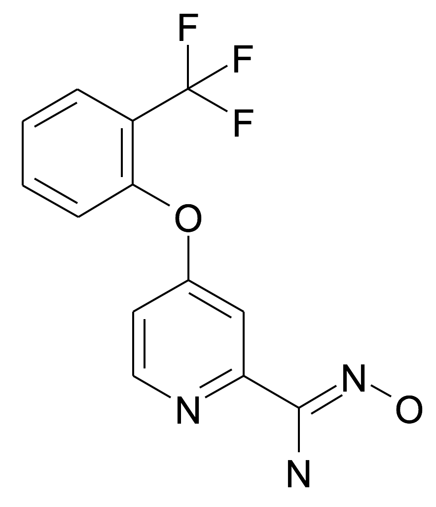 N-Hydroxy-4-(2-trifluoromethyl-phenoxy)-pyridine-2-carboxamidine