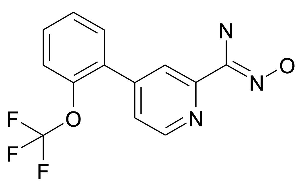 N-Hydroxy-4-(2-trifluoromethoxy-phenyl)-pyridine-2-carboxamidine