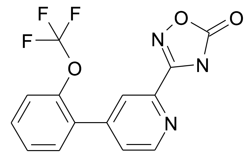 3-[4-(2-Trifluoromethoxy-phenyl)-pyridin-2-yl]-4H-[1,2,4]oxadiazol-5-one
