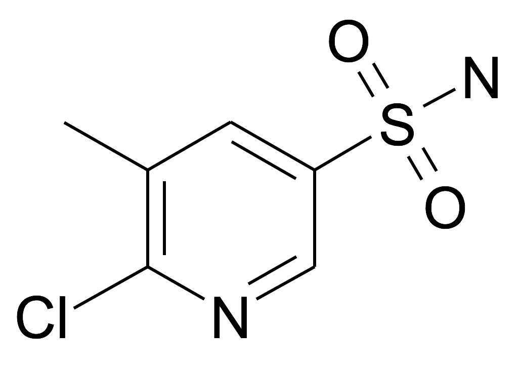 6-Chloro-5-methyl-pyridine-3-sulfonic acid amide