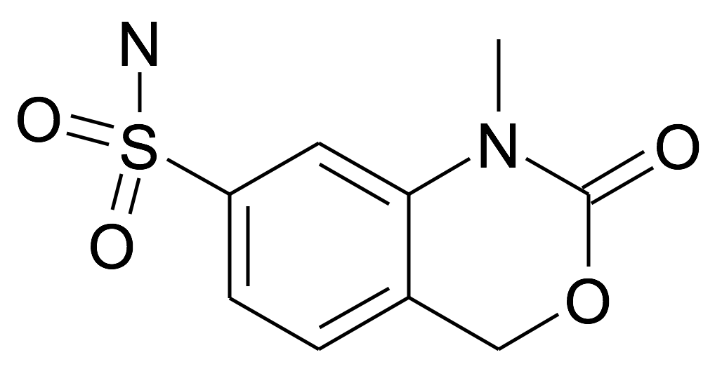 1-Methyl-2-oxo-1,4-dihydro-2H-benzo[d][1,3]oxazine-7-sulfonic acid amide
