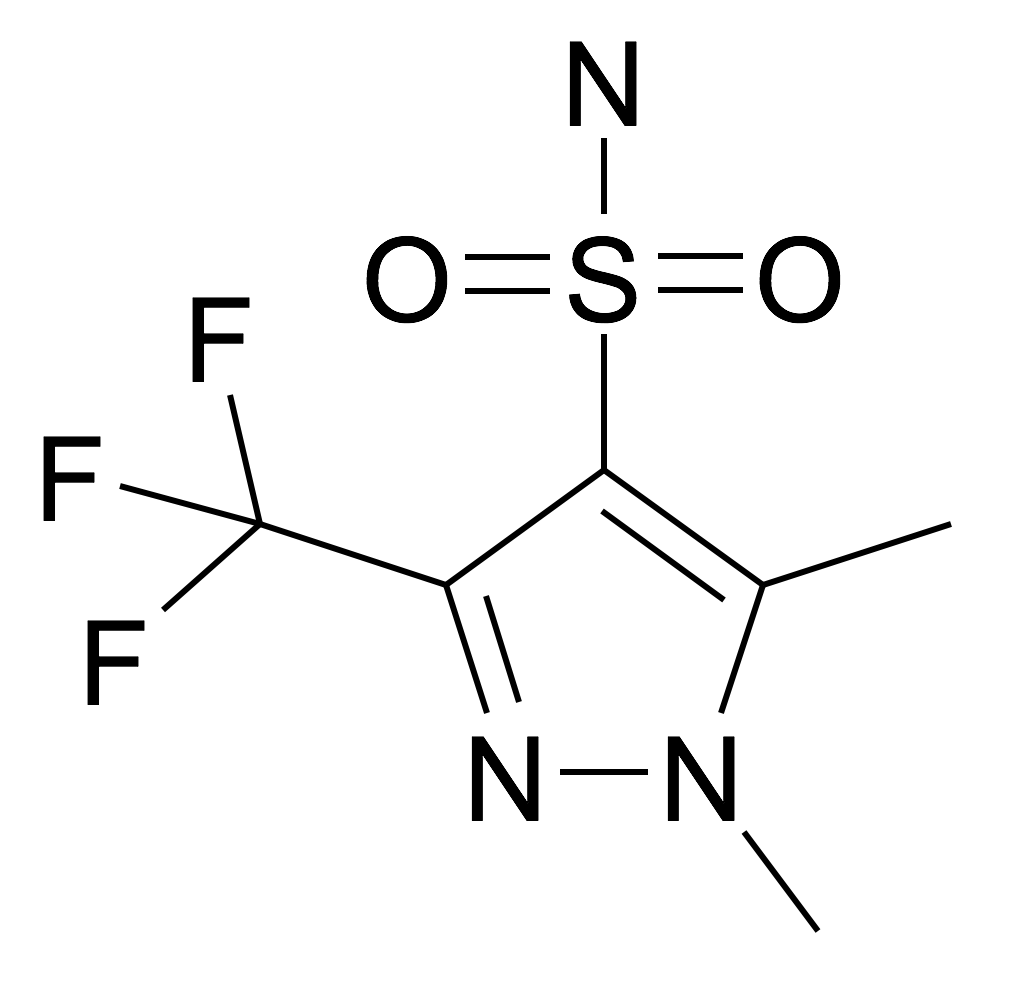 1,5-Dimethyl-3-trifluoromethyl-1H-pyrazole-4-sulfonic acid amide