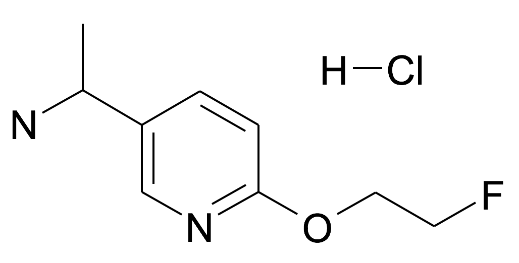 1-[6-(2-Fluoro-ethoxy)-pyridin-3-yl]-ethylamine; hydrochloride