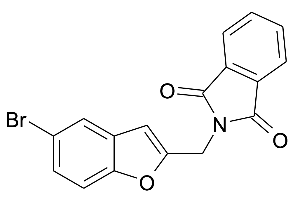 2-(5-Bromo-benzofuran-2-ylmethyl)-isoindole-1,3-dione