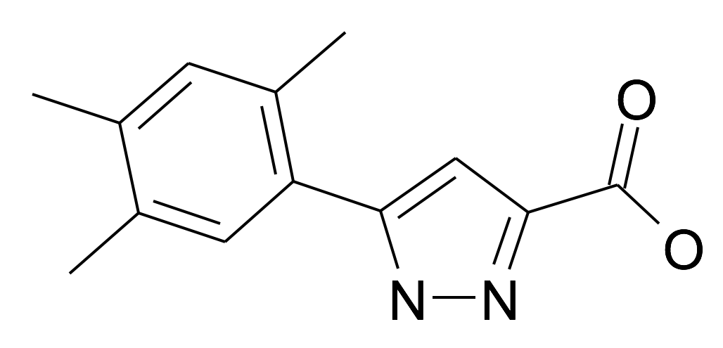 5-(2,4,5-Trimethyl-phenyl)-1H-pyrazole-3-carboxylic acid