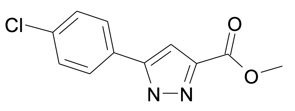 5-(4-Chloro-phenyl)-1H-pyrazole-3-carboxylic acid methyl ester