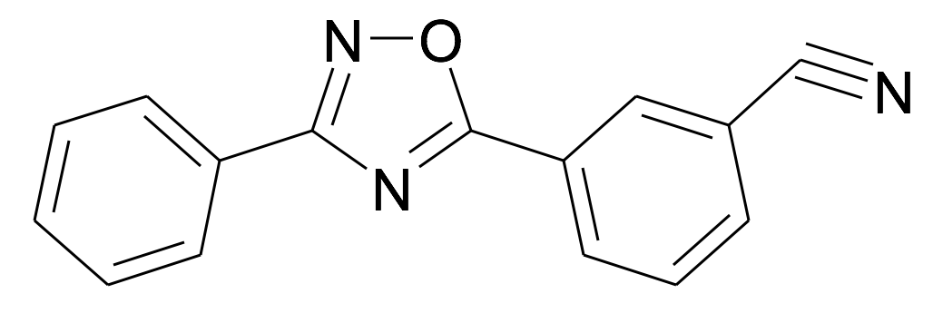 3-(3-Phenyl-[1,2,4]oxadiazol-5-yl)-benzonitrile