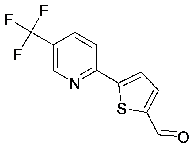 5-(5-Trifluoromethyl-pyridin-2-yl)-thiophene-2-carbaldehyde