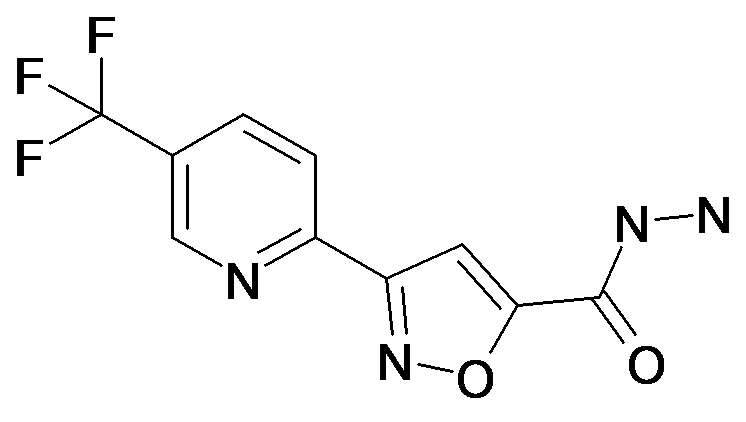 3-(5-Trifluoromethyl-pyridin-2-yl)-isoxazole-5-carboxylic acid hydrazide