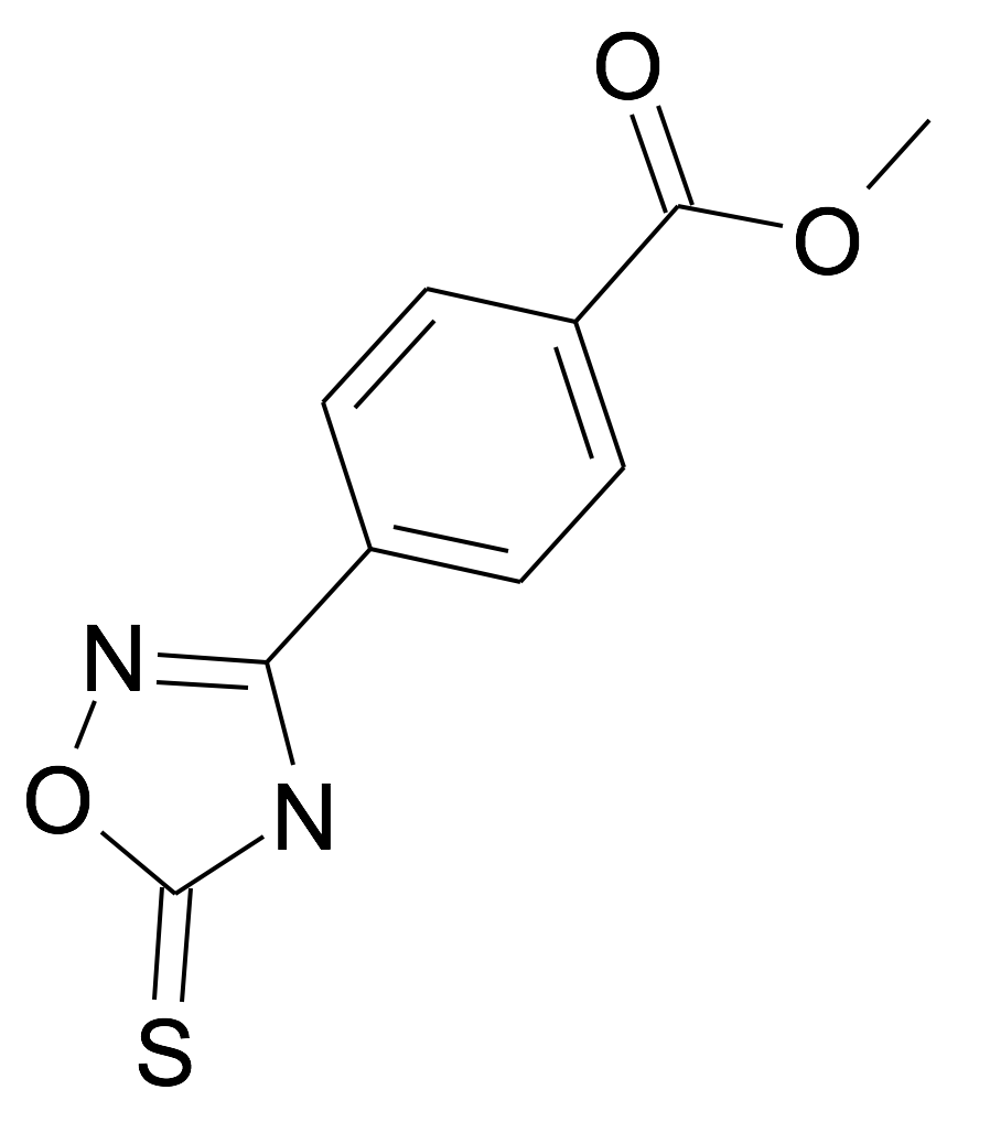 4-(5-Thioxo-4,5-dihydro-[1,2,4]oxadiazol-3-yl)-benzoic acid methyl ester