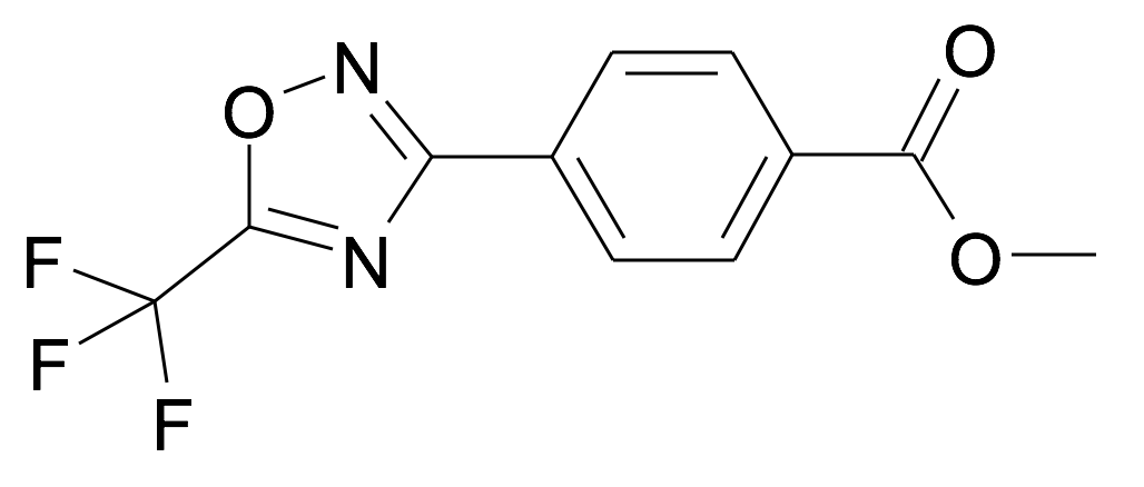 4-(5-Trifluoromethyl-[1,2,4]oxadiazol-3-yl)-benzoic acid methyl ester