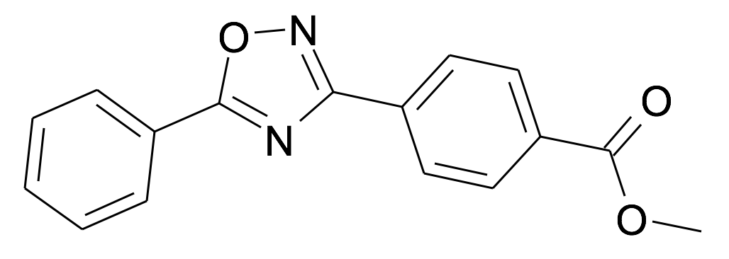 4-(5-Phenyl-[1,2,4]oxadiazol-3-yl)-benzoic acid methyl ester
