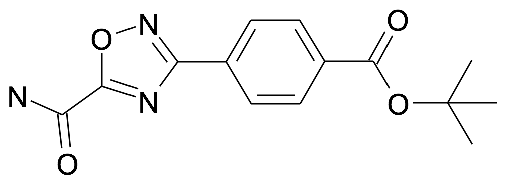 4-(5-Carbamoyl-[1,2,4]oxadiazol-3-yl)-benzoic acid tert-butyl ester