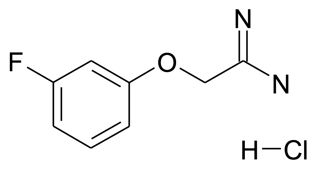 2-(3-Fluoro-phenoxy)-acetamidine; hydrochloride