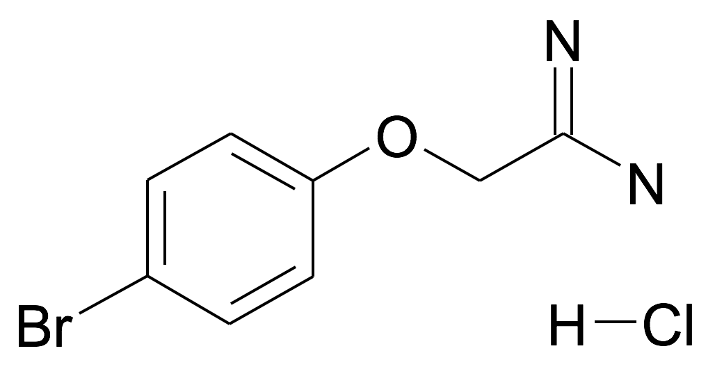 2-(4-Bromo-phenoxy)-acetamidine; hydrochloride