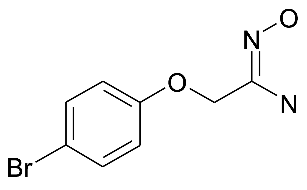 2-(4-Bromophenoxy)-N-hydroxyacetamidine