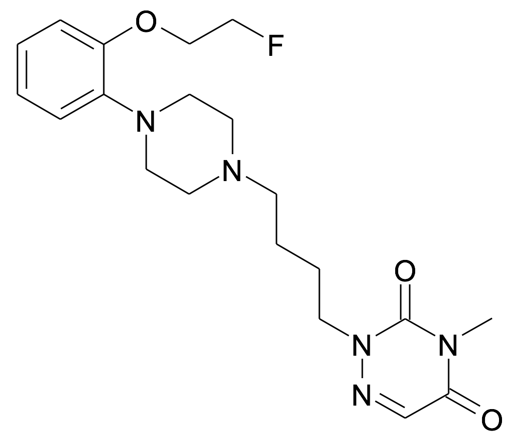 2-(4-{4-[2-(2-Fluoro-ethoxy)-phenyl]-piperazin-1-yl}-butyl)-4-methyl-2H-[1,2,4]triazine-3,5-dione