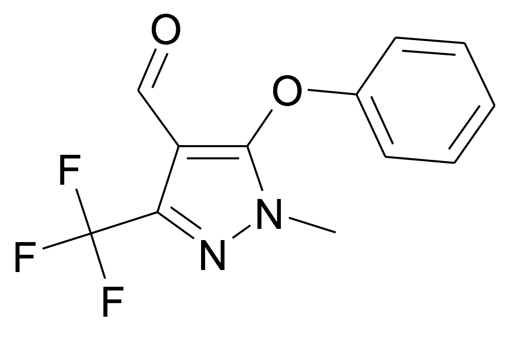 1-Methyl-5-phenoxy-3-trifluoromethyl-1H-pyrazole-4-carbaldehyde