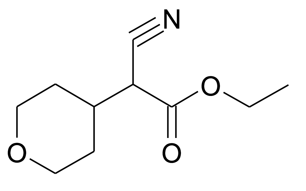 Cyano-(tetrahydro-pyran-4-yl)-acetic acid ethyl ester